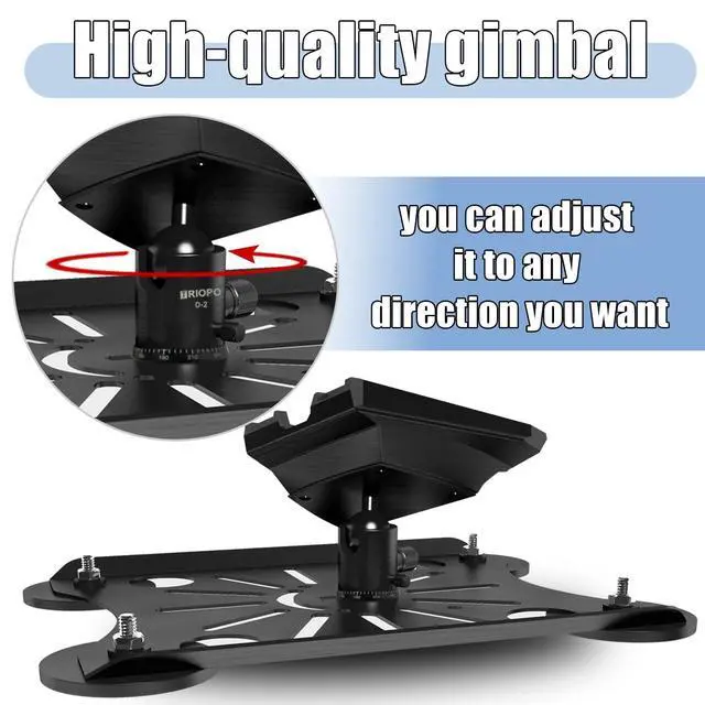 Alt view image 2 of 6 - Adjustable Starlink Gen 3 Roof Mount, Starlink Magnet Mounting Kit Gen 3, Magnetic Mount for Starlink Internet Kit Satellite with Adjustable Pan-Tilt