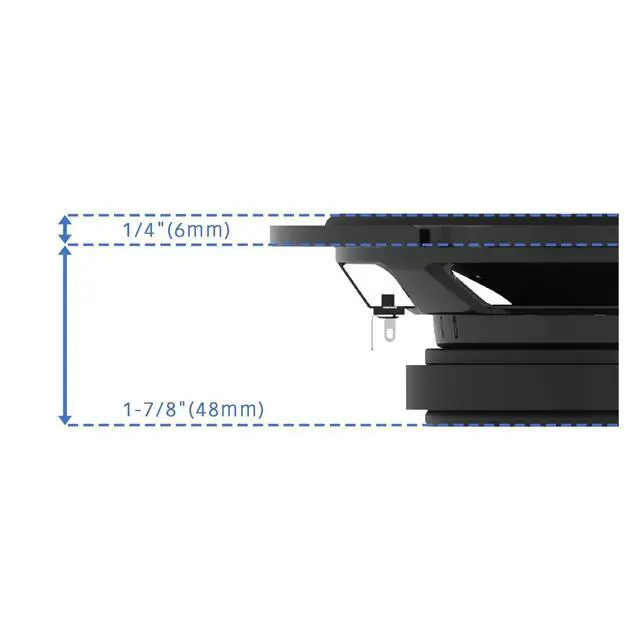 Alt view image 3 of 6 - KFC-1798RS 6-3/4" 2-Way Car Speakers 330W Peak Power, Balanced Dome Tweeter, Acoustic Sound Harmonizer, Easy Installation