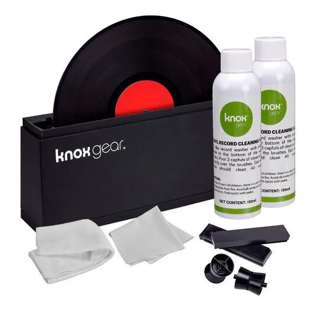 Alt view image 3 of 6 - AT-LP60X Bluetooth Fully Automatic Belt-Drive Turntable (Black) with Vinyl Record Cleaning Kit