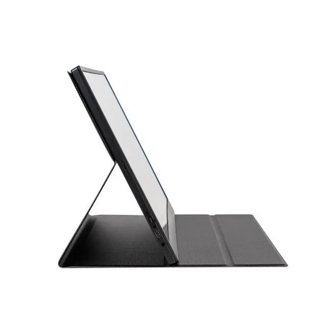 Alt view image 5 of 6 - Portable Monitor, 15.6" 1080P FHD IPS Travel Monitor w/Smart Cover & Speakers, HDMI USB C Plug & Play, Second External Monitor for Laptop/PC/Phone/Mac