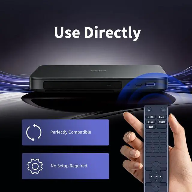 Alt view image 4 of 6 - Replacement Remote Control fit for 2014 2015 2016 2017 2018 Toyota Highlander Sequoia DVD 86170-34030
