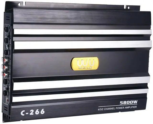Main image of C-266 Car 4 Channel Power Amplifier Stereo Audio Super Bass Sub Woofer Amp 12V