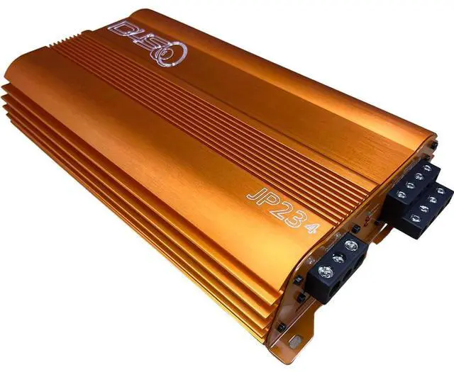 Main image of JP234 Orange | 2000W 4-Channel Class D Car Audio Amplifier, 234W x 4 @ 14.4V - 4 ohms, 334W x 4 @ 14.4V - 2 ohms, Multi-Speaker System