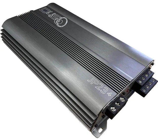 Main image of JP234 Gray | 2000W 4-Channel Class D Car Audio Amplifier, 234W x 4 @ 14.4V - 4 ohms, 334W x 4 @ 14.4V - 2 ohms, Multi-Speaker System