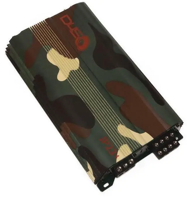 Main image of JP234 CAMO | 2000W 4-Channel Class D Car Audio Amplifier, 234W x 4 @ 14.4V - 4 ohms, 334W x 4 @ 14.4V - 2 ohms, Multi-Speaker System