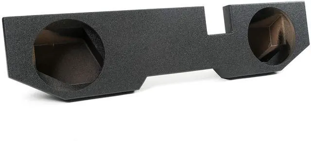 Main image of Bbox Dual 12 Inch Sprayliner Subwoofer Sealed Enclosure - Fits 2002 - 2018 Dodge Ram Quad Cab - Sprayliner Car Subwoofer Boxes & Enclosures - Subwoofer Box Audio Quality, Sound and Bass