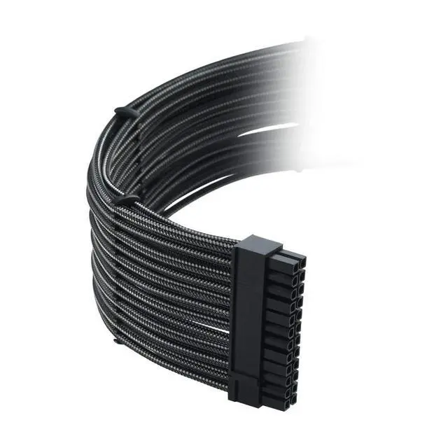 Alt view image 2 of 3 - E-Series Classic ModMesh Sleeved Cable Kit for EVGA G/G+ / P/P+ / T (Carbon)