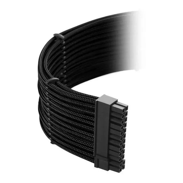 Alt view image 2 of 3 - E-Series Classic ModMesh Sleeved Cable Kit for EVGA G/G+ / P/P+ / T (Black)