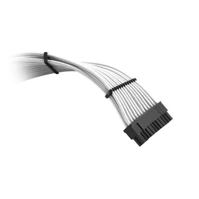 Alt view image 2 of 3 - E-Series Classic ModFlex Sleeved Cable Kit for EVGA G/G+ / P/P+ / T (White)