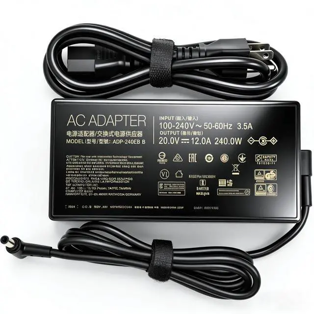 Main image of 240W Charger for ASUS Zephyrus G14 (2022-2024) GA402 GA402R GA402X GA402RJ | GA402RK GA402NU GA402XV GA402XI GA402XZ GA402XY GA402NU GA402NJ R7 R9 Ryzen A RX 6700S 6800S RTX4050 4060 4070 5060 5070