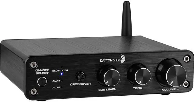Main image of DTA-2.1BT2 Bluetooth 5.0 Stereo Audio 2.1 Channel Amplifier Receiver Mini Hi-Fi Class D Integrated Amp 2.1 CH for Home Speakers 100W and 100W Sub Output