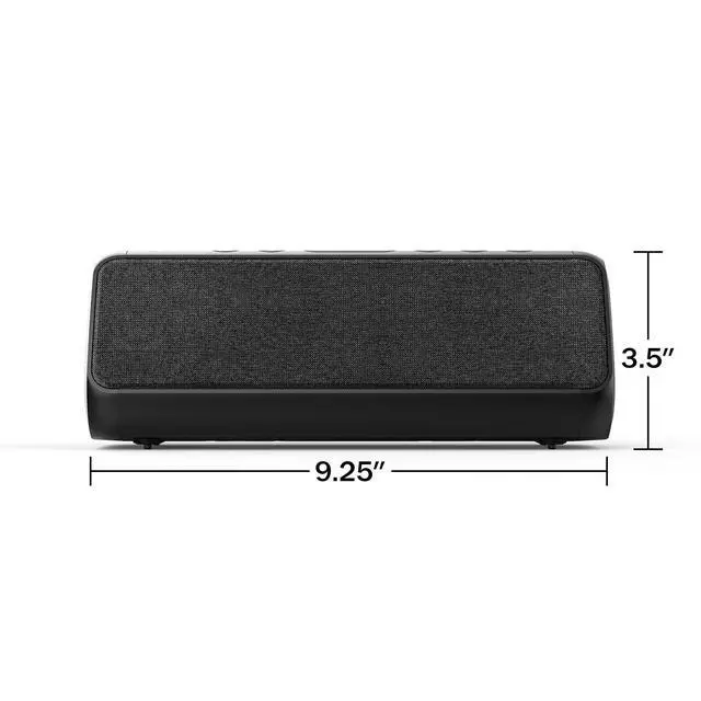 Alt view image 5 of 6 - Angle 3 Pro Soundbar - Wired and Wireless Bluetooth 5.0 Stereo Soundbar for TV, Optical/Aux/Bluetooth Connection, Exceptional Sound & Bass,100ft Wireless Range (Black)