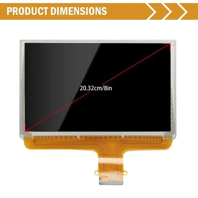 Alt view image 6 of 6 - 8" LCD Touch Screen Digitizer for DJ080PA-01A Chevy GMC Silverado Sierra | Fixes Ghost Touch & Unresponsive Radio, Compatible with 2014-2018 Silverado Sierra Tahoe Yukon, 55-Pin Plug & Play Repair