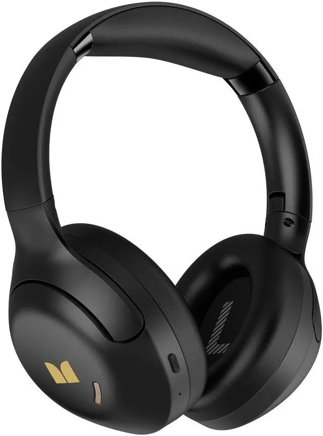 Main image of Harmonic N22 ANC Active Noise Cancelling Headphones, Bluetooth Headphones Over Ear, 60H Playtime, HiFi Stereo Audio, Deep Bass, Buil Black | Over Ear with 3 EQ Modes, 110H Playtime, HiFi Stereo Audio,