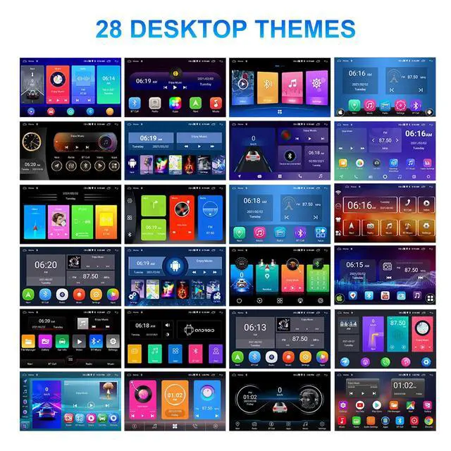 Alt view image 3 of 6 - Car Stereo for Mitsubishi Lancer 2008-2017 Wireless CarPlay Android Auto | 10 Inch HD Touch Screen with 2+64G storage, Lancer Radio with 5Ghz WiFi GPS Bluetooth FM/RDS EQ SWC Backup Camera MIC