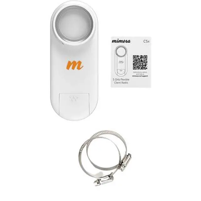 Alt view image 2 of 2 - Mimosa C5x IP67 Version 4.6-6.4GHz 802.11ac Connectorized Radio for PTMP or PTP (100-00101)