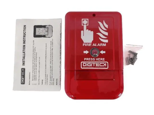 Alt view image 5 of 5 - Plug&Play Site Alert Battery Operated Interlinkable Fire Alarm System LED Strobe Siren Horn Sound Weatherproof Outdoor Indoor