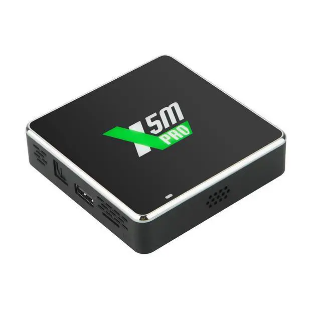 Alt view image 5 of 6 - X5m PRO TV Box Android 14.0 Amlogic S905x5m 4GB RAM 32GB ROM 2.4G/5G Dual WiFi Ethernet 1000M USB 2.0 BT5.4 Support AV1 VP9 H.265 4K HDR Box