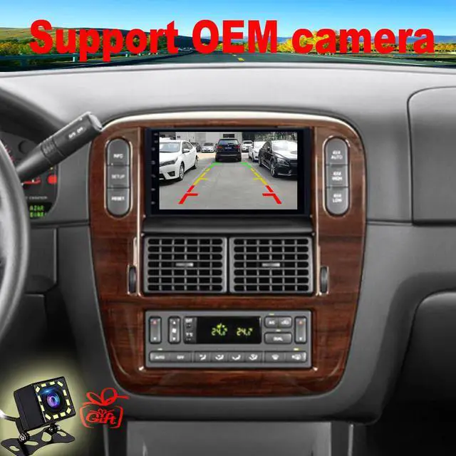 Alt view image 3 of 6 - 8-Core CPU Radio Upgrade for Ford Mustang 2001-2004,Explorer 2002-2005,Expedition 2003-2006,IPS Touch Screen CarPlay Android Auto Ready,Free Back Camera