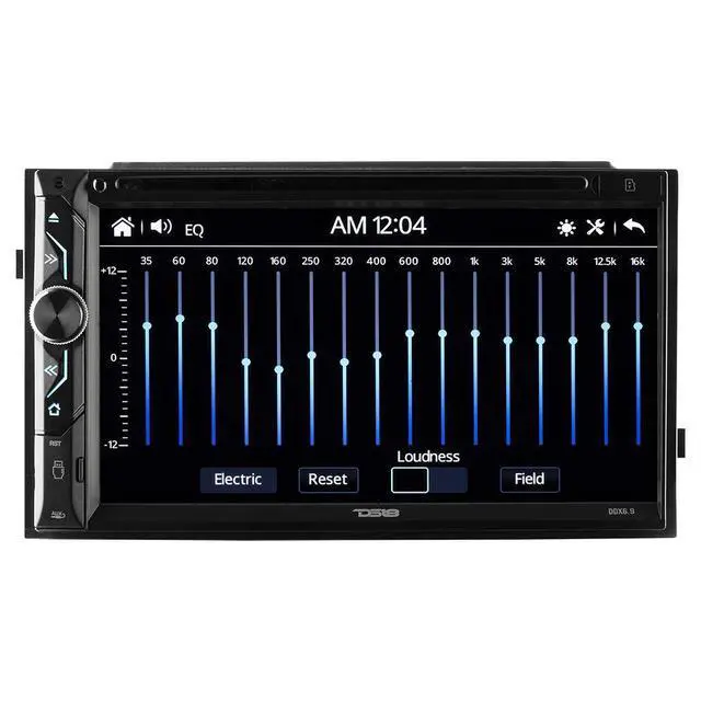 Alt view image 4 of 6 - DDX6.9 6.9" Touchscreen Double-Din Headunit with DVD, Bluetooth, USB and Mirror Link or iOS & Android AUX/USB/SD/AM/FM