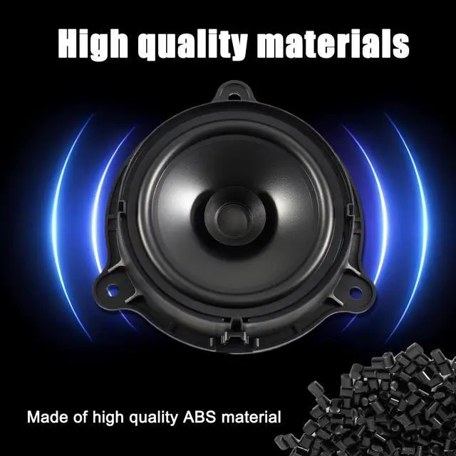 Alt view image 5 of 6 - Door Speaker for Nissan Altima Pathfinder sentra Maxima Murano 2008-2025 | 2pcs 6.5Inch,High Quality,Easy Installation,Durable