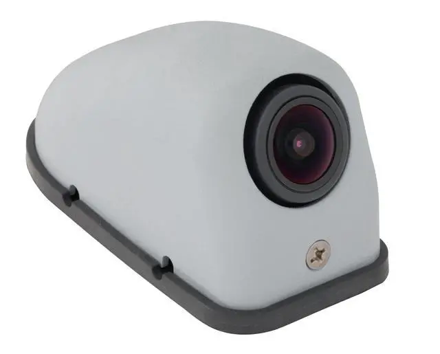 Alt view image 2 of 4 - Voyager VCMS12RGP Model VCMS12 Color Right Side CMOS Camera With Rubber Lens Cover, Gray Housing, Replaces VCMS36 and VCCSID