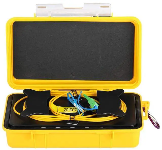 Main image of OTDR Launch Cable Box SC/APC to LC/UPC G.657A1 Singlemode 9/125 1km Fiber Optic Dead Zone Eliminator for FTTH Fiber Testing