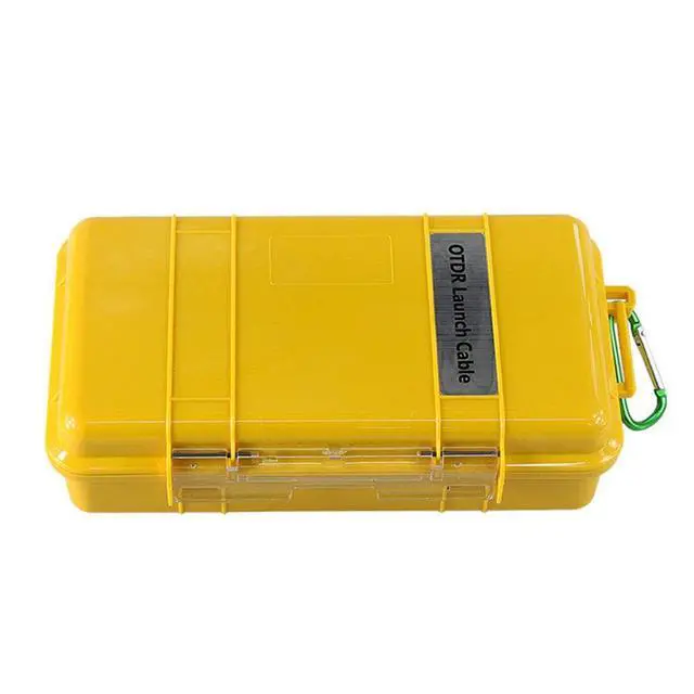 Alt view image 5 of 6 - OTDR Launch Cable Box SC/APC to LC/UPC G.657A1 Singlemode 9/125 1km Fiber Optic Dead Zone Eliminator for FTTH Fiber Testing