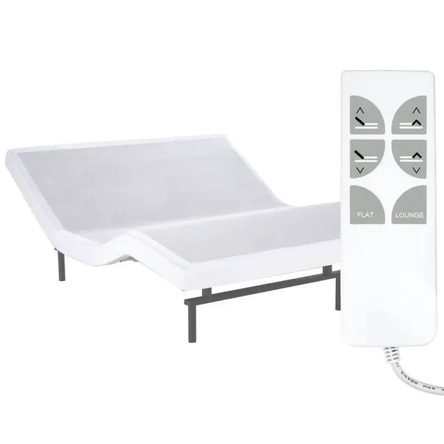 Alt view image 2 of 6 - Replacement Wired Remote Control for Serta Motion Essentials 2 II Linak HB12012-00 Adjustable Bed, with Screw Mount Cable Clamp