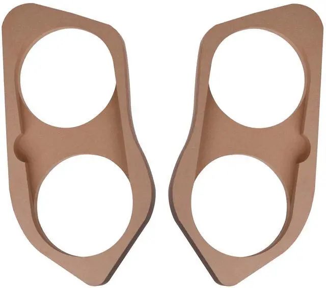 Main image of 2Pcs Front Door Pod Baffles 6.5" Speaker Rings Pods Compatible with 2000-2006 GM/GMC Silverado, Tahoe, Suburban (Fits for Deaf Bonce M61SE, M60SQL)
