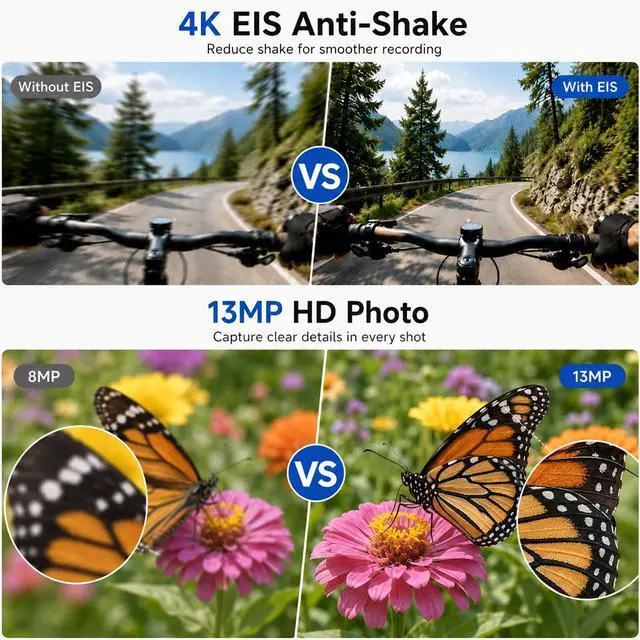 Alt view image 2 of 6 - AI Smart Glasses with Camera, 13MP HD Capture, 4K EIS Video, Photochromic | Object Recognition, Real-Time Translation, AI Assistant, Dual Open-Ear Speakers, Bluetooth, IP66 Water Resistance, Sunglasse