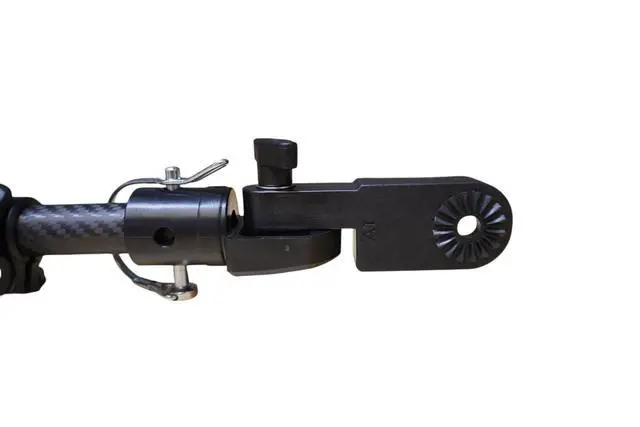 Alt view image 5 of 6 - Foward Facing Sonar Carbon Fiber Transducer Pole with Ice Mount