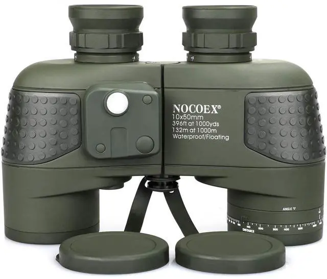 Main image of 10x50 Marine Binoculars for Adults, Military Binoculars Waterproof with Rangefinder Compass BAK4 Prism FMC Lens Fogproof for Navigation Boating Fishing Water Sports Hunting | Military Binoculars, Wate