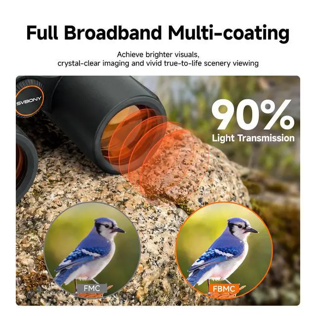 Alt view image 6 of 6 - SA207 8x32 APO Flat Field Binoculars, ED Glass for Bird Watching | Wildlife, Adults, FBMC & Phase Coating Dielectric Coating, Color Accuracy, Compact Waterproof Binocular,Magnesium Alloy(557g)