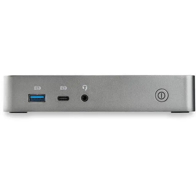 Alt view image 2 of 6 - USB-C Dock - Dual Monitor 1080p HDMI Laptop Docking Station - 65W Power Delivery - 1x USB-C, 3x USB-A, Ethernet - Dual Video Display USB 3.1 Gen 1 Type-C Dock - Mac & Windows (DK30CHHPD)
