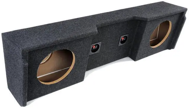 Main image of Bbox Dual Sealed 10 Inch Subwoofer Enclosure - Accu-Tuned Subwoofer Box Improves Audio Quality, Sound & Bass - Fits 1999-2007 Chevrolet/GMC Silverado/Sierra Extended Cab,Charcoal