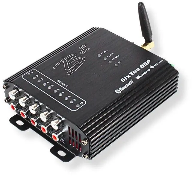 Main image of Black 4v 10 Channel DSP with Bluetooth iOS/Android App 96 KHz - 32 Bit
