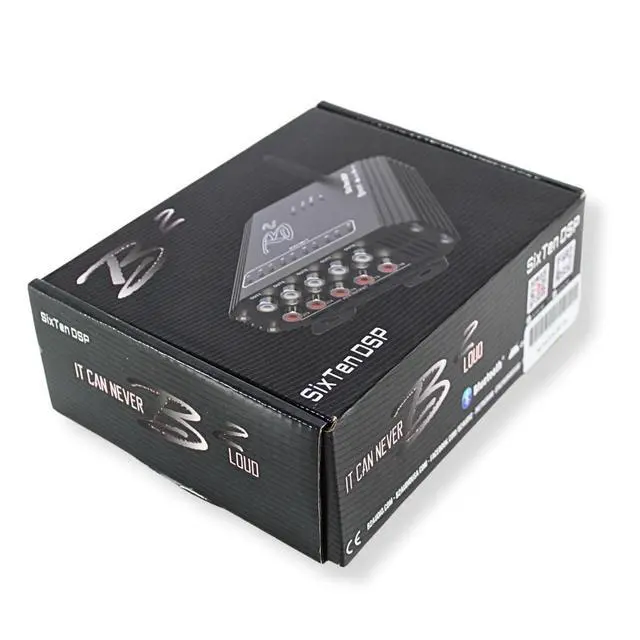 Alt view image 6 of 6 - Black 4v 10 Channel DSP with Bluetooth iOS/Android App 96 KHz - 32 Bit