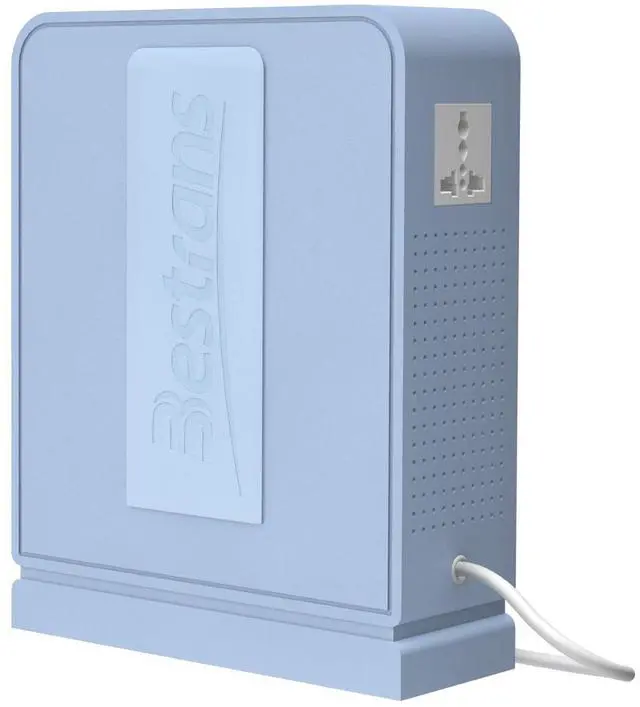 Main image of 2000W Step Up Transformer 110v to 220v Converter, Heavy Duty Voltage Converter 110v-120v to 220v-240v with Dual Outlets, Overload Protection & Ultra-Quiet for Home Appliances, Light Blue