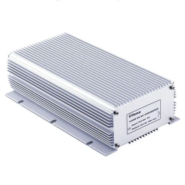 Alt view image 2 of 6 - 36V/48V to 24V DC/DC Buck Converter, 60A, 1440W, Waterproof
