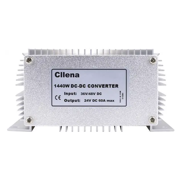 Alt view image 6 of 6 - 36V/48V to 24V DC/DC Buck Converter, 60A, 1440W, Waterproof