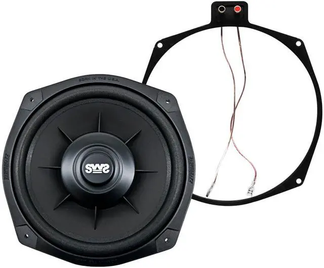 Main image of Sound SWS-8X 8-Inch Shallow Woofer System Under-the-Seat Subwoofer, 4-Ohm (Single), Black