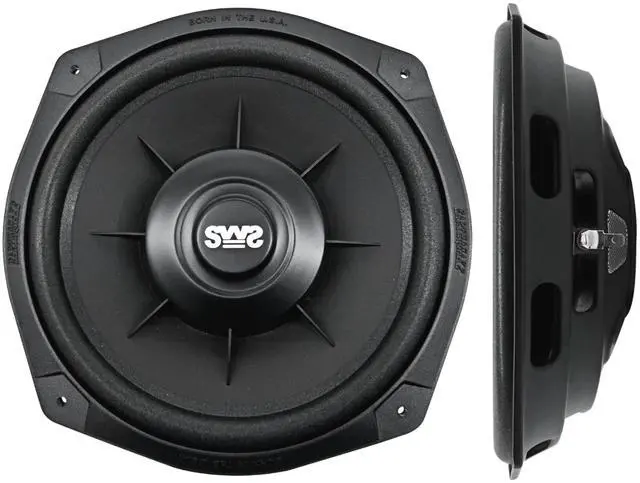 Alt view image 3 of 6 - Sound SWS-8X 8-Inch Shallow Woofer System Under-the-Seat Subwoofer, 4-Ohm (Single), Black