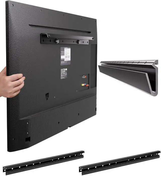 Main image of 2 Pack Studless Drywall TV Mount for 32-75 Inch TVs, No Drill TV Wall Bracket, No Stud TVs Wall Mount fits Most LED LCD Flat Curved Screen TVs & Monitors, Max VESA 600x400mm up to 150 lbs