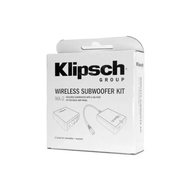 Alt view image 2 of 2 - WA-2 Wireless Subwoofer Kit with Easy Installation for Powerful Bass