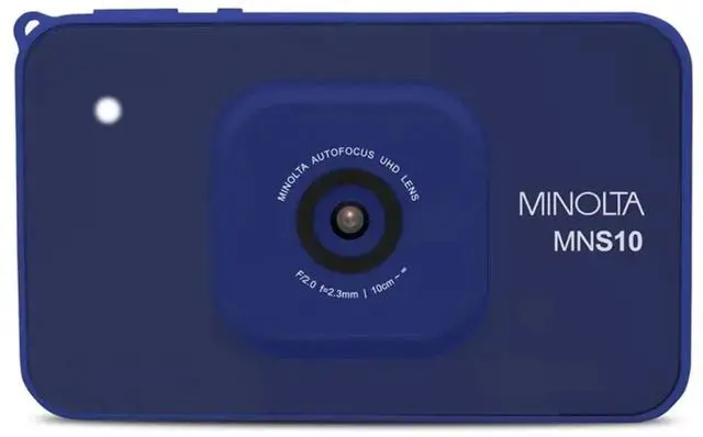 Main image of 48MP Digital Camera - 4K Ultra Slim HD Video, 2.9 IPS LCD Display, Autofocus Lens with Digital Image Stabilization, 4X Digital Zoom, Compact Travel Camera for Vlogging (Blue)