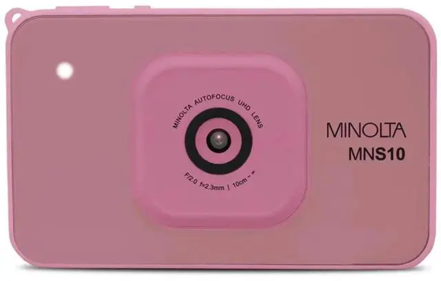 Main image of 48MP Digital Camera - 4K Ultra Slim HD Video, 2.9 IPS LCD Display, Autofocus Lens with Digital Image Stabilization, 4X Digital Zoom, Compact Travel Camera for Vlogging (Pink)