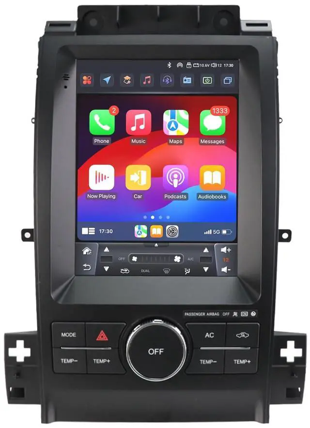 Main image of Android14 10.4 inch HD Touchscreen Car Radio Upgrade for Ford Taurus 2012-2016 Wireless Carplay | Android Auto 2G+64G WiFi GPS Navigation Bluetooth 5.0 FM,SWC,Car Tablet