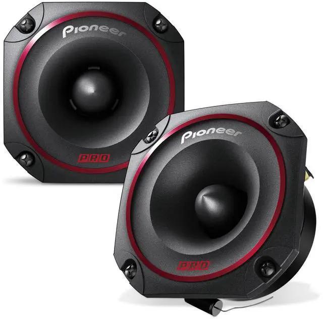 Main image of P.R.O. Series TS-B351PRO 3.5 Tweeters (Pair) 250W Max, Perfect for high-SPL Builds and pro-Level car Audio, Bullet Style Tweeter