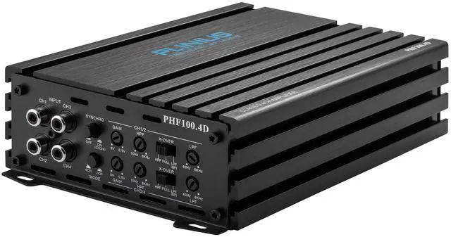 Alt view image 4 of 6 - PHF100.4D car Audio Amplifier 4 Channels Full Range Class D Multichannel